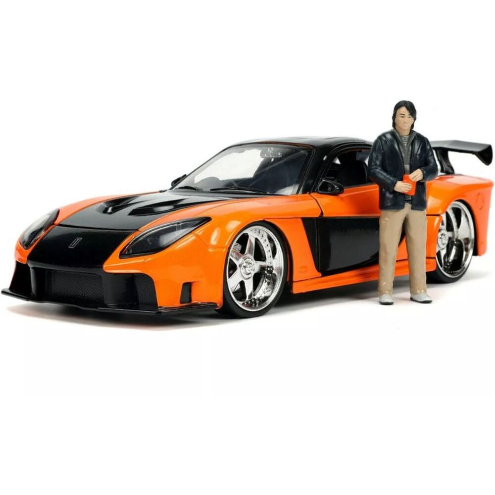 Jada Toys - 1:24 Fast & Furious 3 - Hollywood Rides - Mazda Rx7 with Han Figure